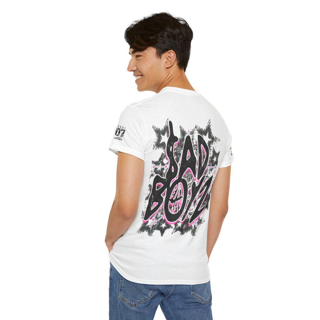 Sad Boyz Graphic Tee — Punk Skull Streetwear T‑Shirt
