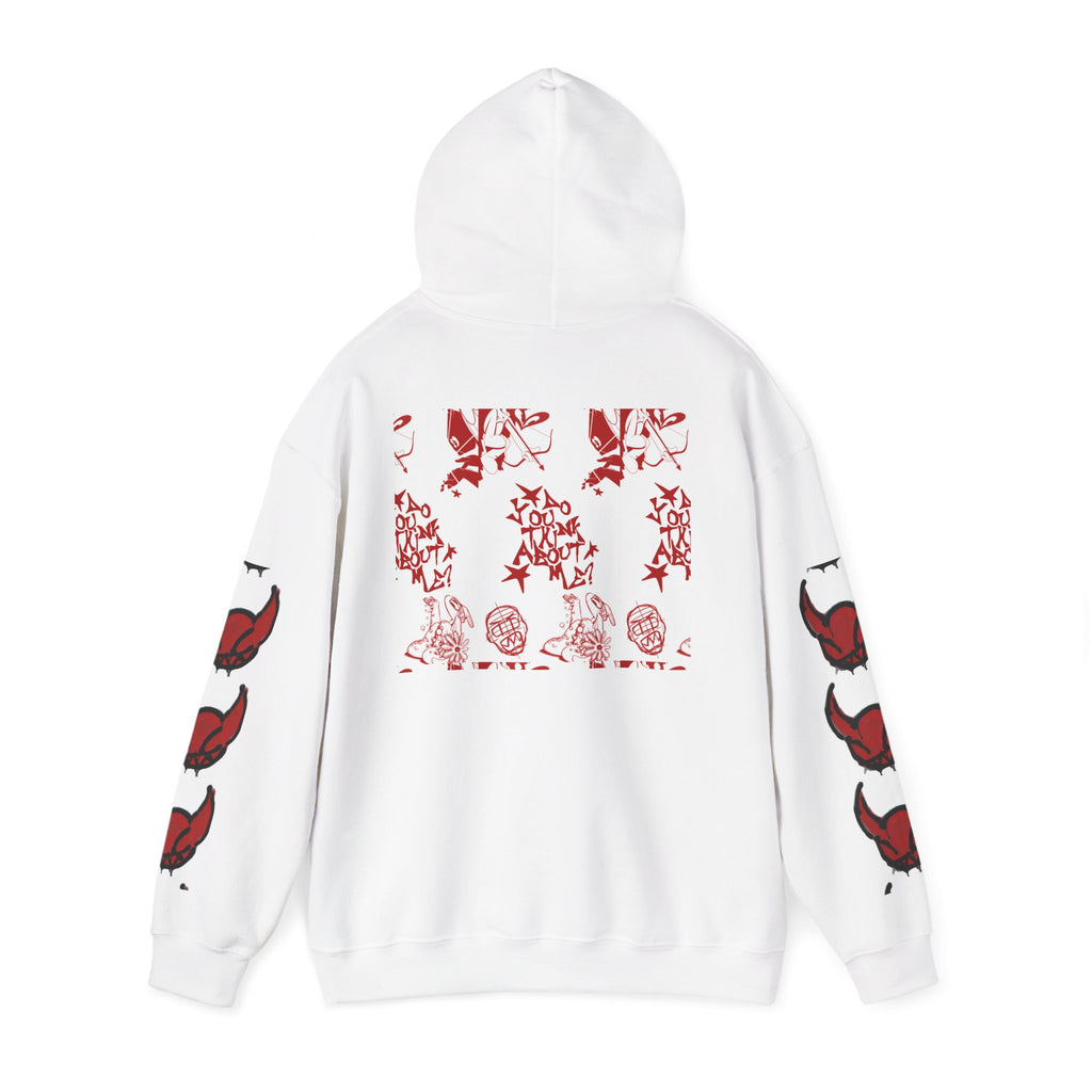 Hello Kitty Red Bow Graphic Hoodie