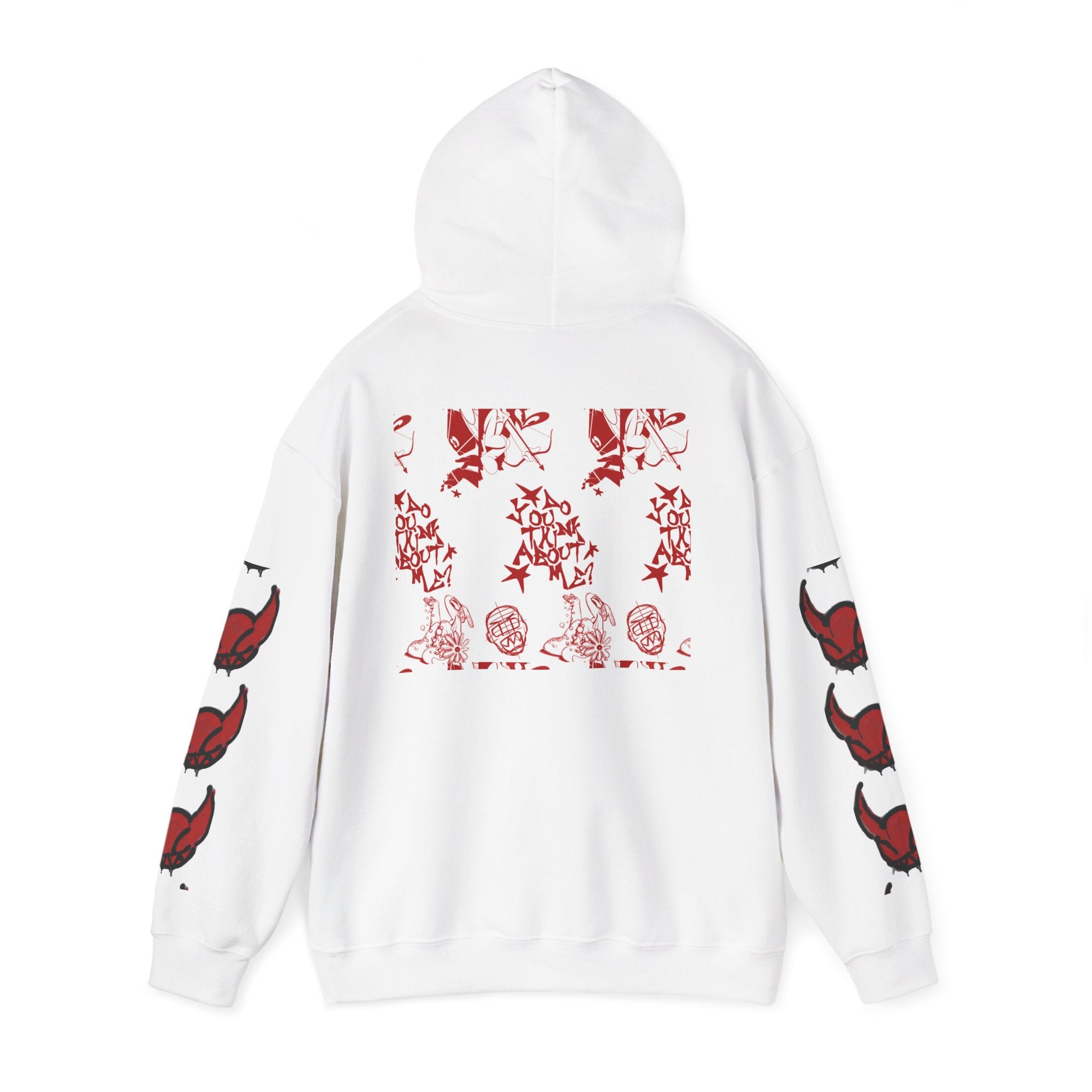 Hello Kitty Red Bow Graphic Hoodie