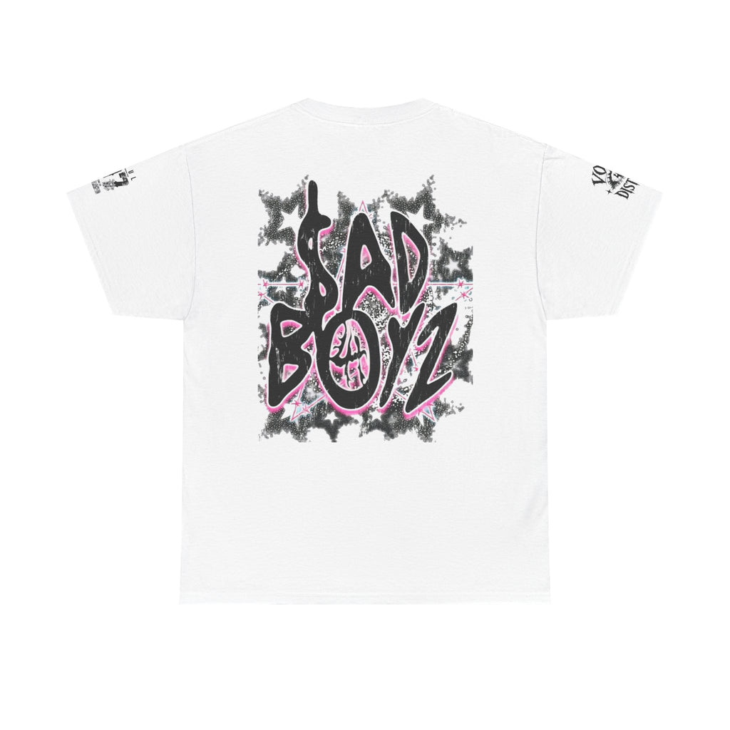 Sad Boyz Graphic Tee — Punk Skull Streetwear T‑Shirt