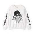Crewneck Sweatshirt — Star Eyes Graphic with 'Where The Money At' Back Print