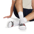Men's Graphic Slide Sandals — Removable Strap Bold Logo