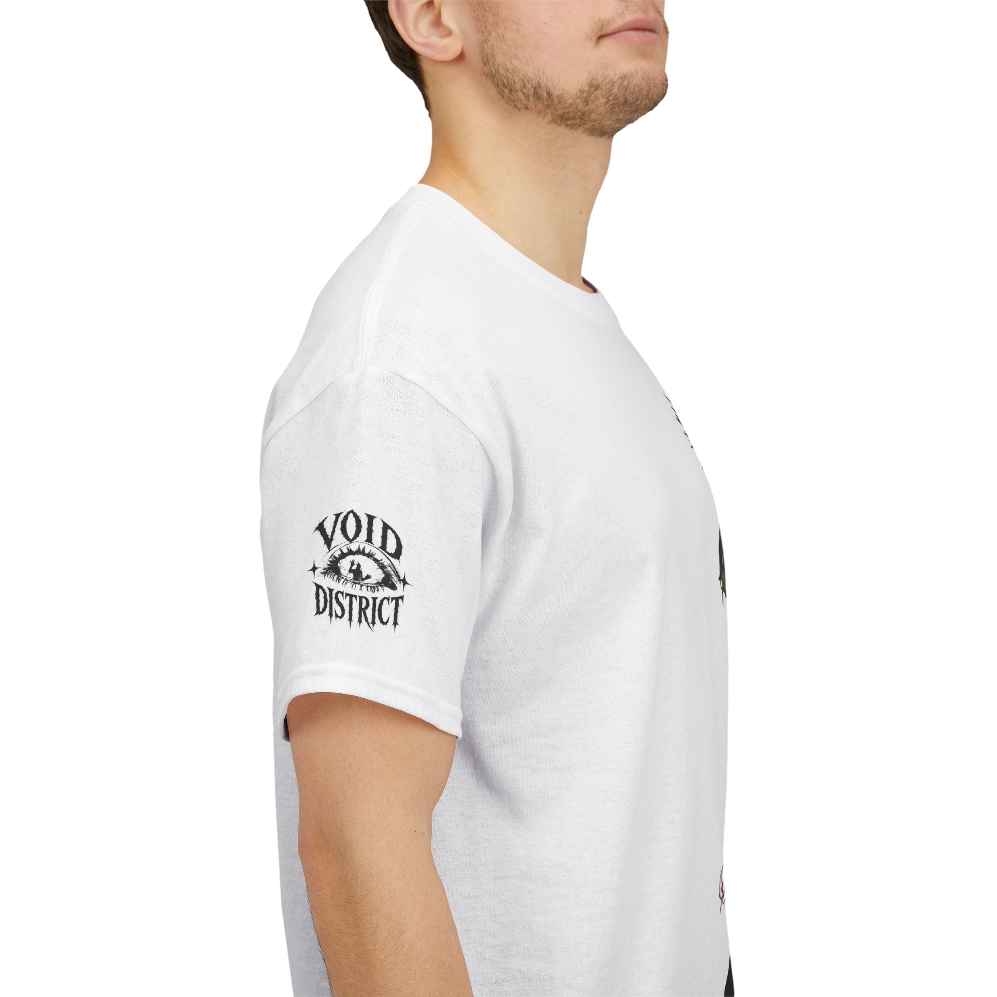 Graphic Tee — Punk Silhouette Front & “BLAH BLAH” Back