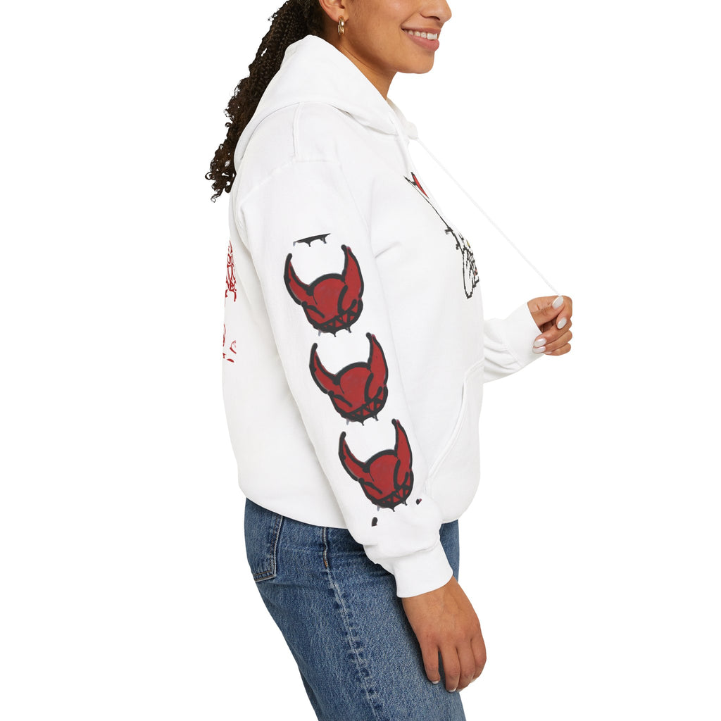 Hello Kitty Red Bow Graphic Hoodie