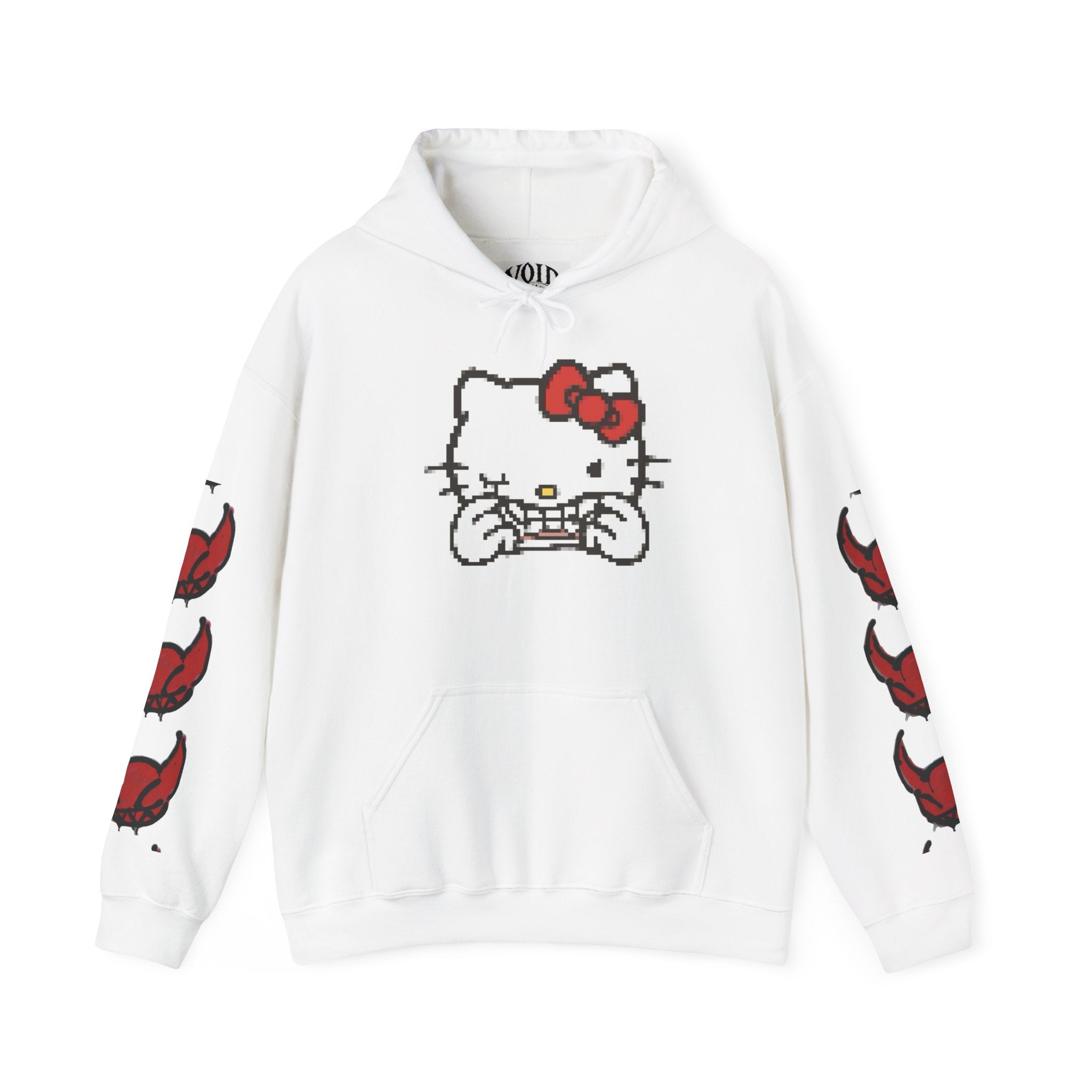 Hello Kitty Red Bow Graphic Hoodie