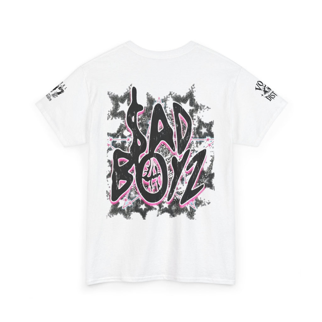 Sad Boyz Graphic Tee — Punk Skull Streetwear T‑Shirt