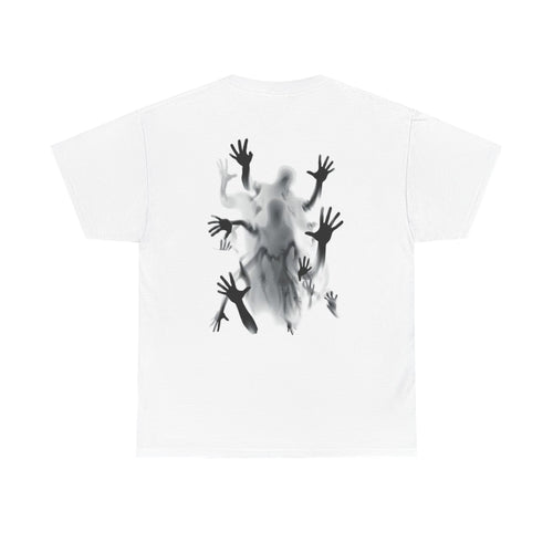 Ghostly Crowd T‑Shirt – "More Different" Horror Graphic Tee