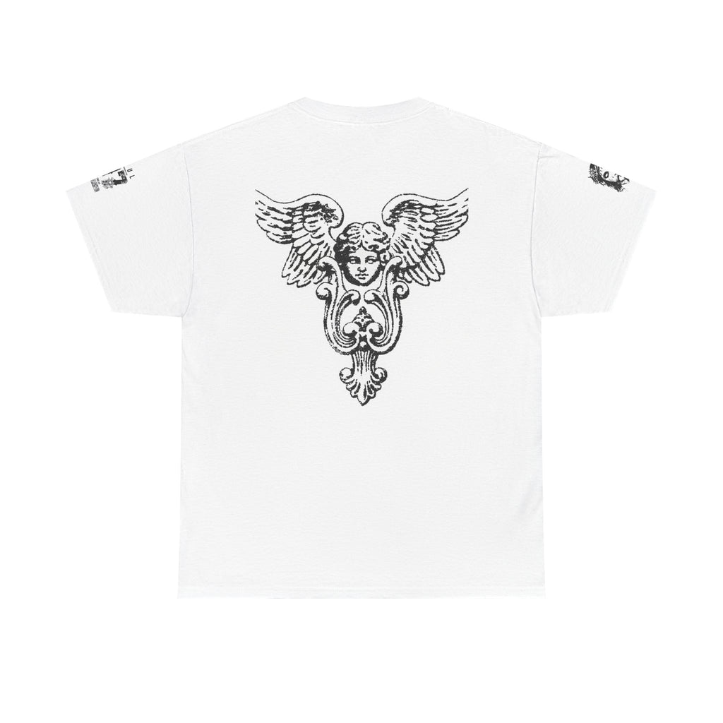 Angel Wing Graphic Tee — Vintage Cherub Streetwear T-Shirt