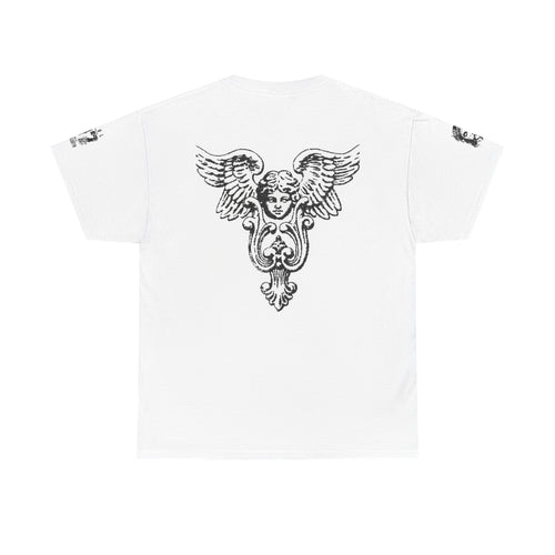 Angel Wing Graphic Tee — Vintage Cherub Streetwear T-Shirt