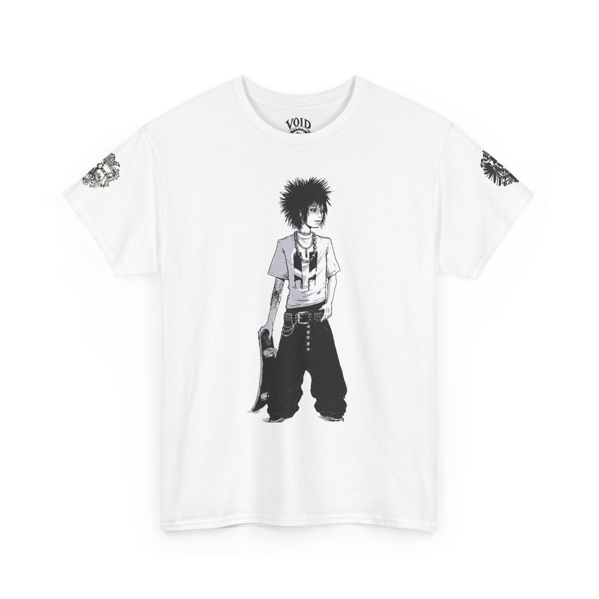 Graphic Tee — #SWAG Streetwear T‑Shirt with Skate/Skater Character