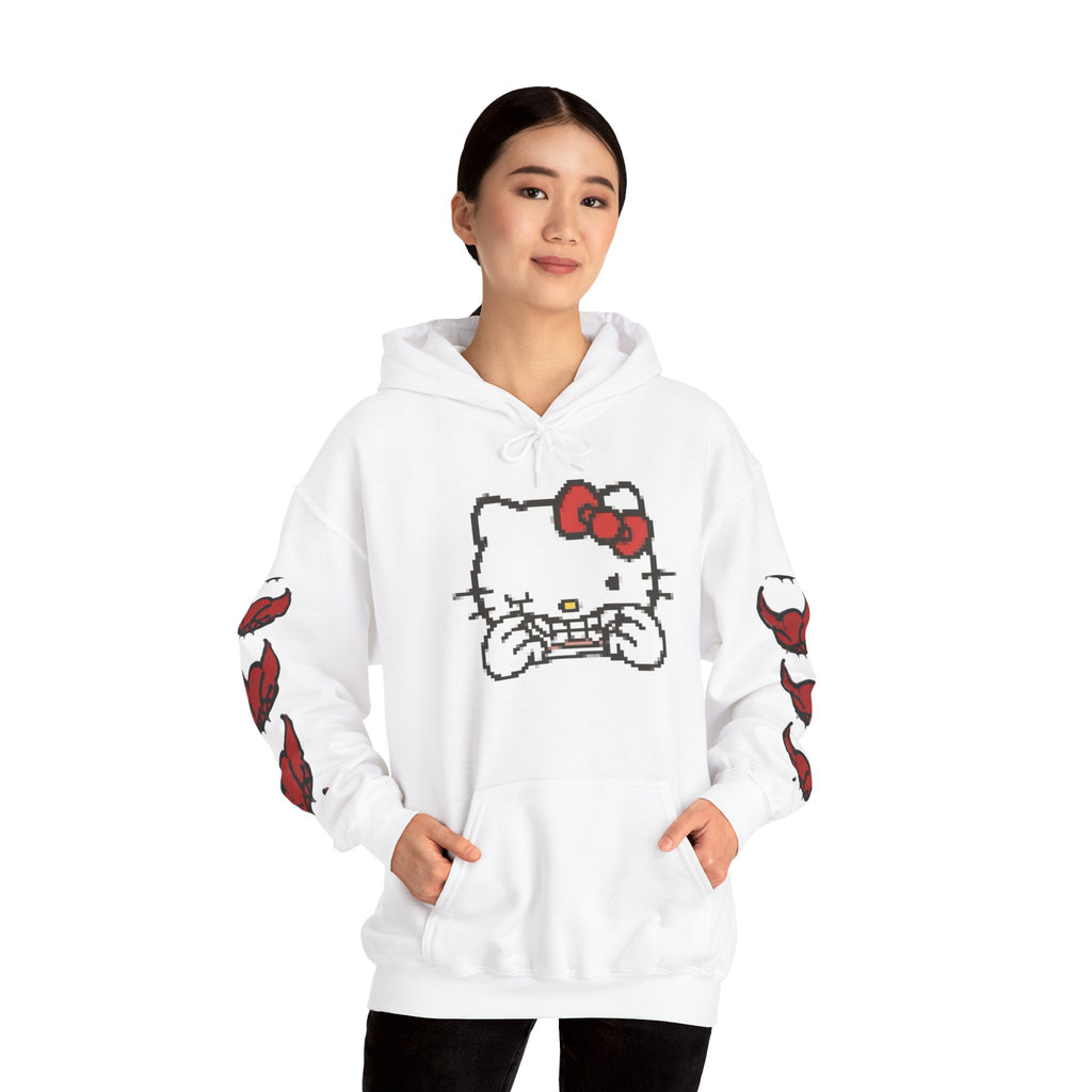 Hello Kitty Red Bow Graphic Hoodie