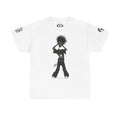 Graphic Tee — Punk Silhouette Front & “BLAH BLAH” Back