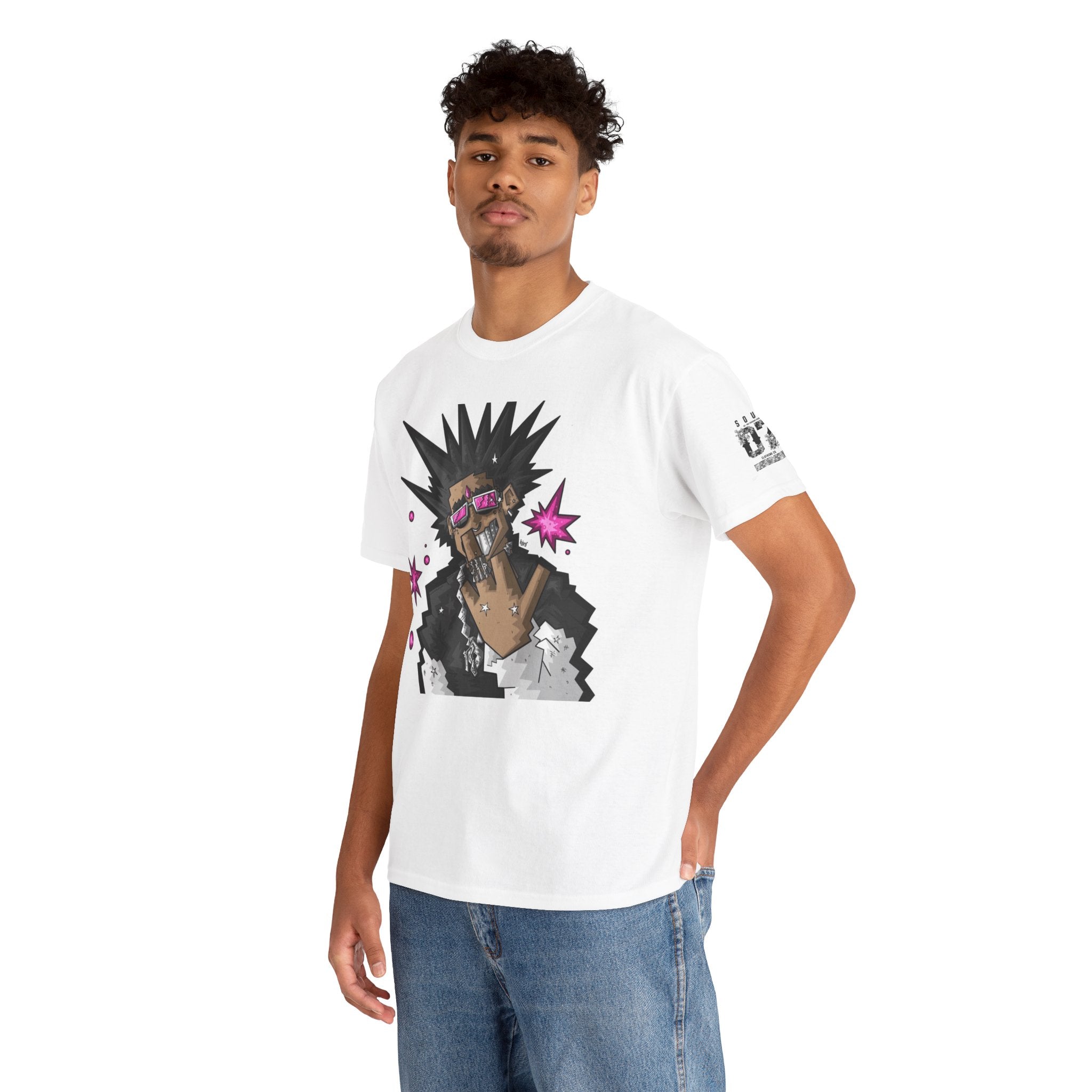 Sad Boyz Graphic Tee — Punk Skull Streetwear T‑Shirt